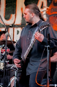 Jacquy Bitch en concert au festival Rock à Pature 3