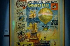 Affiche "Les Prévoyants de l'Avenir Grande Fête de 1893" au musée de l'air et de l'espace du Bourget
