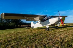 Zlin Savage Cub lors de la journée portes ouvertes du SP-ULM