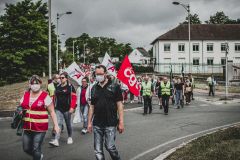 Manifestaton de soutien au personnels soignants