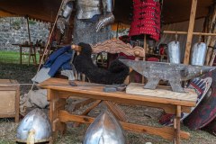Campement historique aux fêtes médiévales de Laon