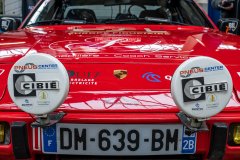 Porsche 924 lors du rallye Monte-Carlo Historique