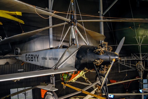 Cierva C.8 au musée de l'air et de l'espace du Bourget