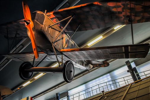 Fokker D.VII au musee de l'air et de l'espace du Bourget