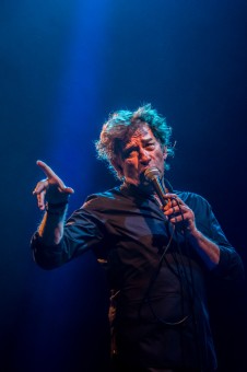 Hubert-Felix Thiefaine en concert lors du festival des Moissons Rock 22