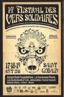 Affiche du festival des Vers Solidaires 14