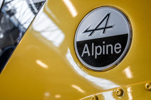 Alpine A310 lors du rallye Monte-Carlo Historique