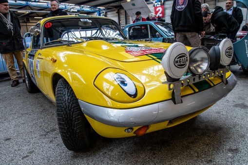 Lotus Elan lors du rallye Monte-Carlo Historique