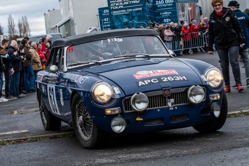 MG Type B lors du rallye Monte-Carlo Historique