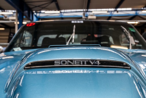 Saab Sonett II lors du rallye Monte-Carlo Historique