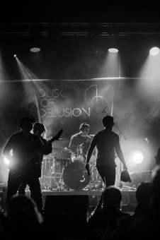 Dusk Of Delusion en concert lors de la 24e Convention Rock n'Metal