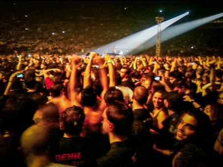Rammstein en concert à Bercy, 2009