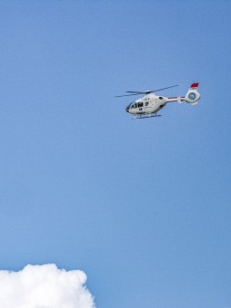 Helicoptere du SAMU, 2012